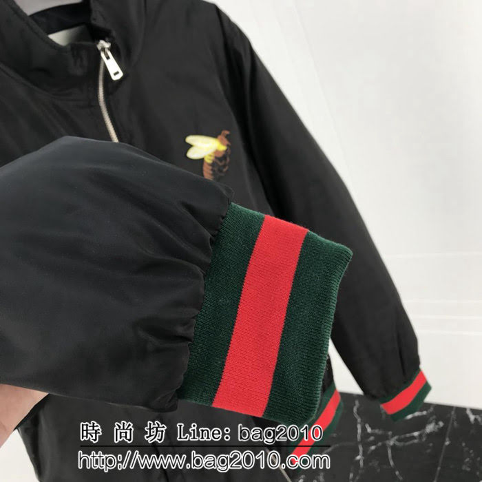 GUCCI古馳 18秋冬新款 小蜜蜂繡花 保暖舒適 男款套裝 ydi1779